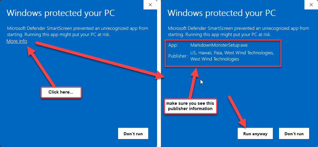 Bypassing Windows SmartScreen