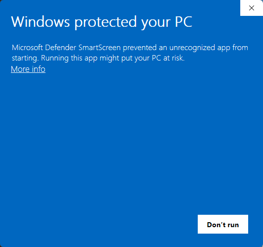 Windows Smart Blue Screen