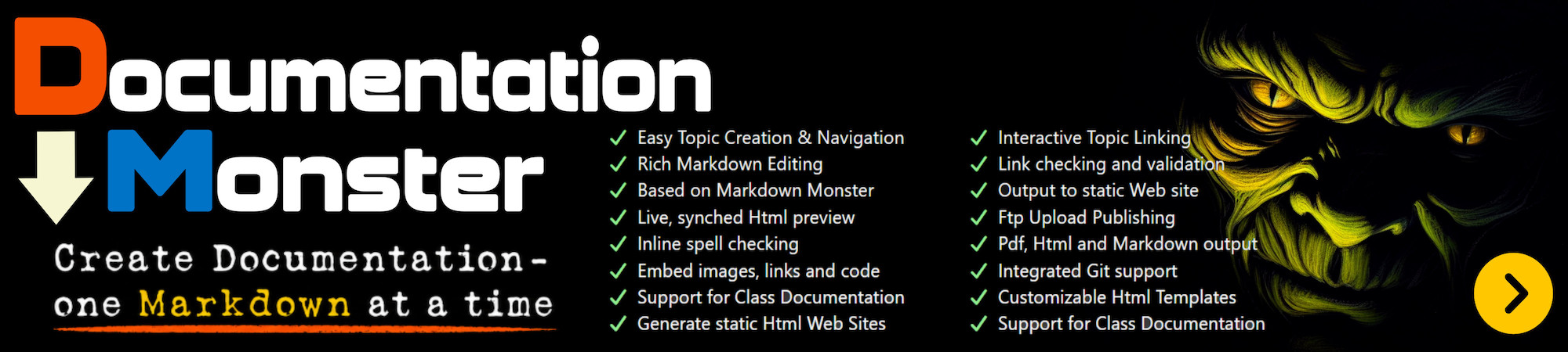 Documentation Monster