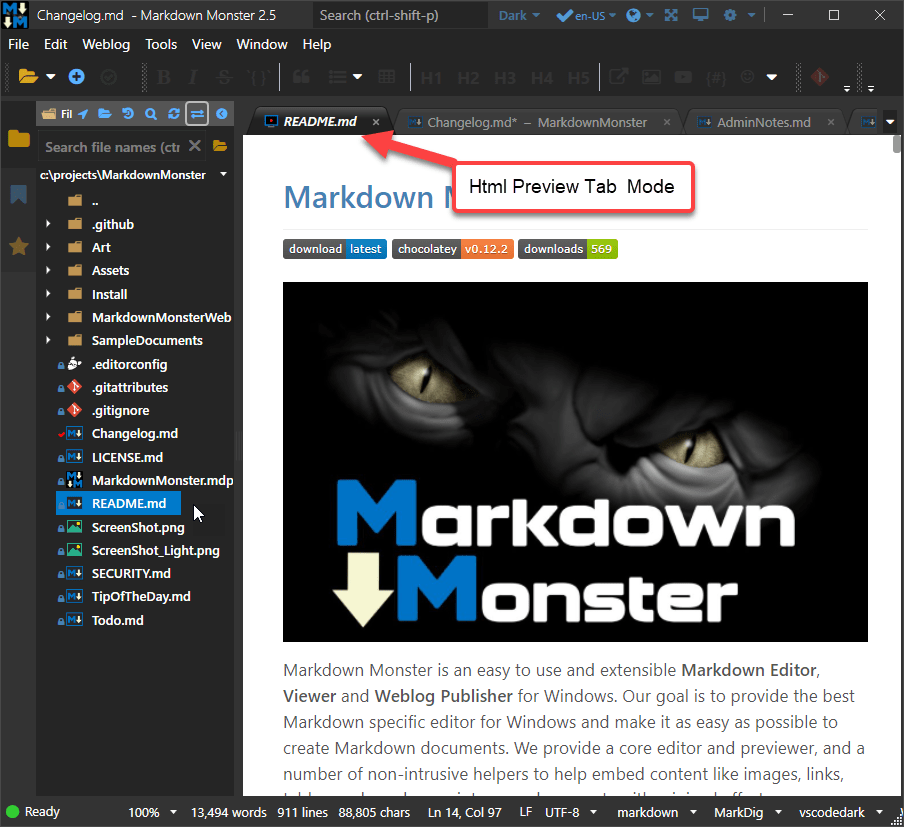 Markdown Monster 3.0.0.12 for windows download