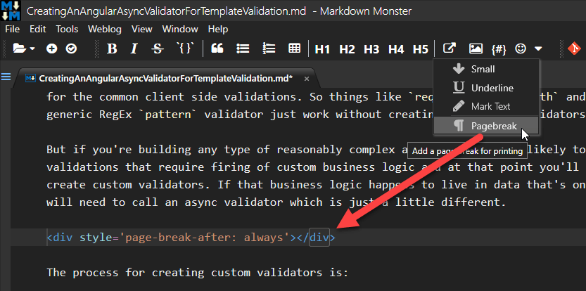 rmarkdown plot goes to next page